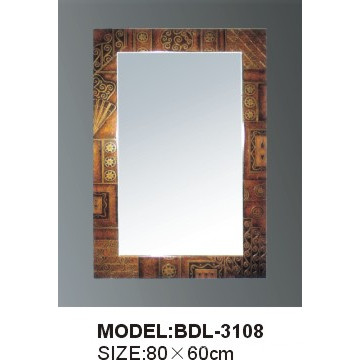 5mm Dicke Silber Glas Badezimmer Spiegel (BDL-3108)